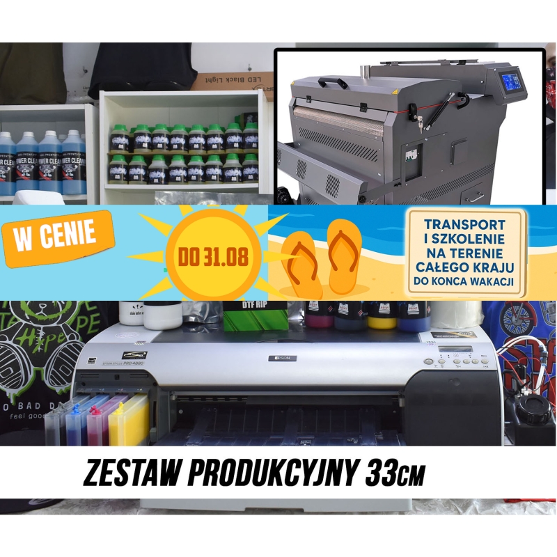 ZESTAW PRODUKCYJNY 33CM TRANSPORT I SZKOLENIE